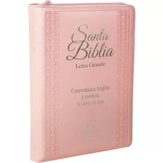 Santa Biblia Letra Grande Concordancia Amplia Cierre Imitaci