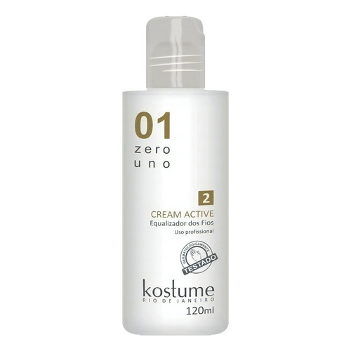 Alisado Sin Formol Kostume Zero Uno Paso 2 Cream Active