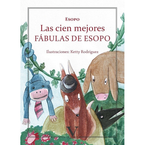 Las Cien Mejores Fábulas De Esopo, De Esopo. Editorial Verbum, Tapa Blanda, Edición 1 En Español, 2014