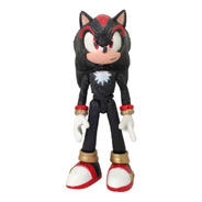 Figura Sonic Shadow Articulado Juguete Erizo Negro Boom 27cm