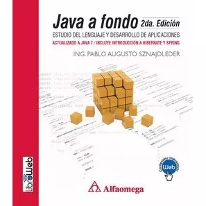 Libro Java A Fondo - Estudio Del Lenguaje Y Desarrollo