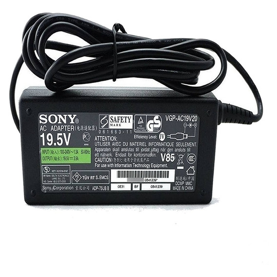 Cargador Sony Vaio 19.5v 4.7a Cable Corriente De Regalo 