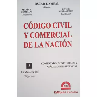 Código Civil Y Comercial Comentado  Tomo 3 Ameal