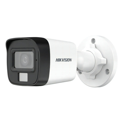Cámara De Seguridad Hikvision Ds-2ce16d0t-lpfs Nocturna 3k Color Blanco