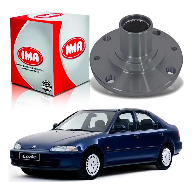 Cubo Roda Dianteiro Ima Civic 1.5 1991 A 1996