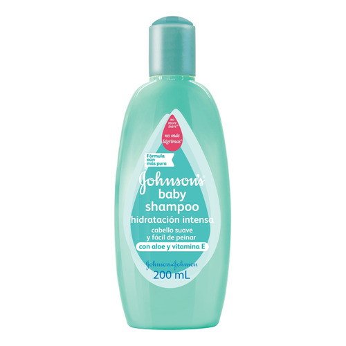Shampoo Johnson's Baby Hidratación Intensa en botella de 200mL por 1 unidad