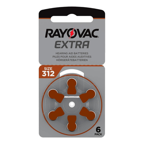 30 X Pilas Audifono Rayovac 312 Pr41 Extra Advanc San Martin