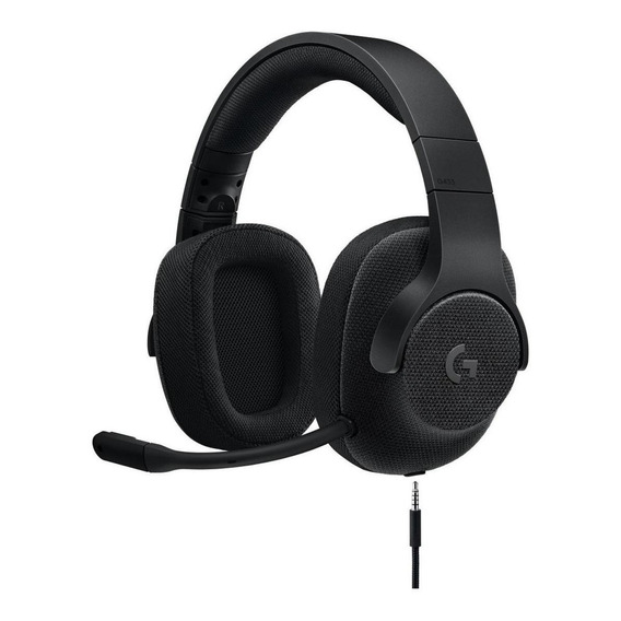 Auriculares gamer Logitech G Series G433 black