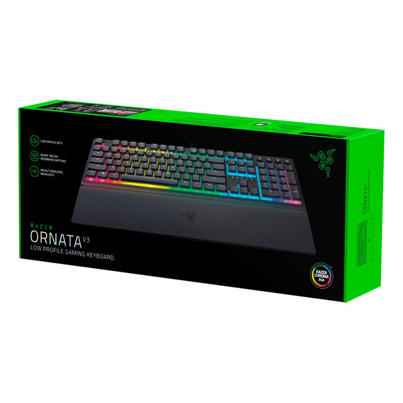 Razer Ornata V3 Teclado Gamer Meca-membrana Rgb 10 Zonas Cuo