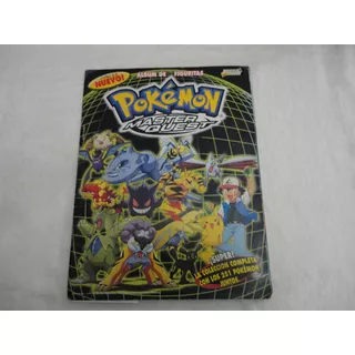 Álbum De Figuritas Pokémon Master Quest-completo-r