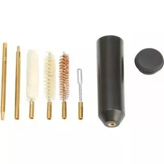 Kit Limpeza De Armas Portátil+ Lubrificante Com Grafeno 60ml