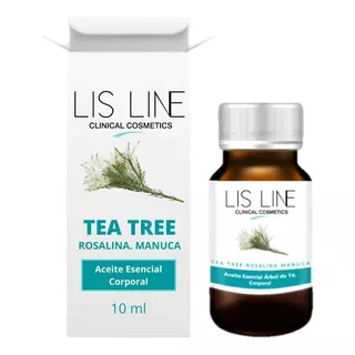 Aceite Esencial Tea  Tree Uñas Con Hongos Lis Line 10ml 
