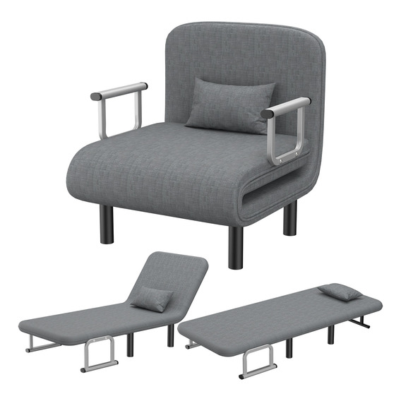 Sillón Sofa Cama Hogar Plegable Confort Reclinable