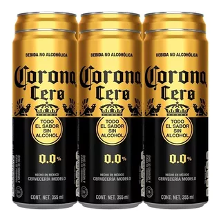 Cerveza Corona Cero 24 Latas 355ml