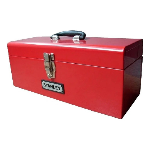 Caja Portaherramienta 19 Metal Stanley 96-219l Color Rojo