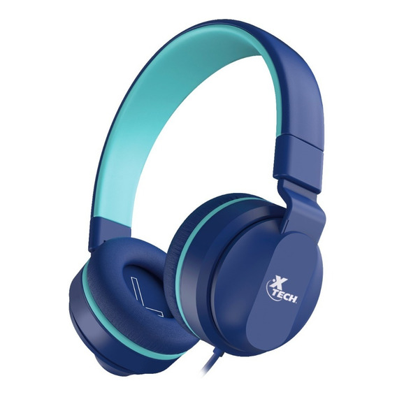 Auricular Xtech Con Microfono Xth-356 Azul Febo