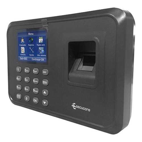 Reloj Secucore S1 checador digital huella biometrico no usa software usb