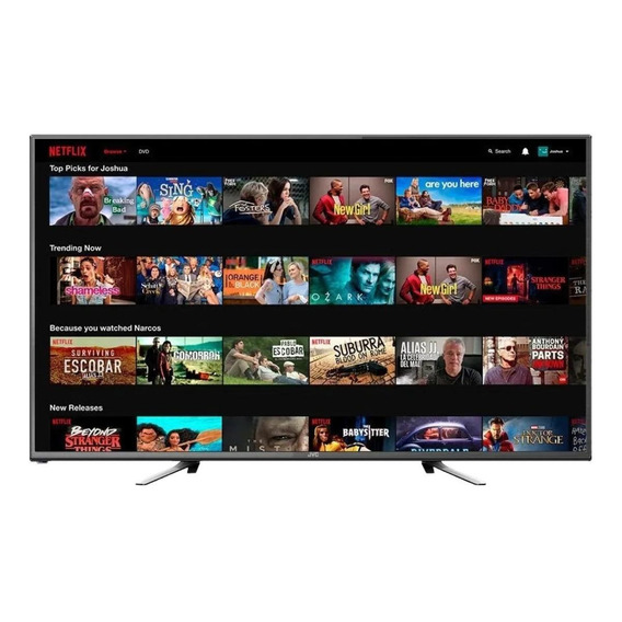 Smart TV JVC LT-42N750U DLED Android TV Full HD 42" 100V/220V