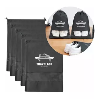 Porta Zapatos Organizador Tela Bolsa Para Viaje Zapatero X5