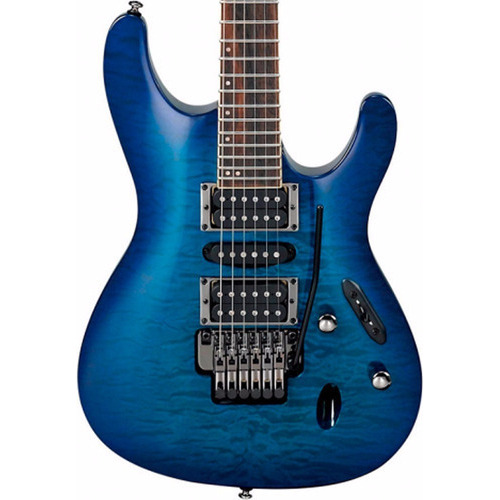 Ibanez S Serie S670qm, Guitarra Eléctrica., Sapphire Blue Color Azul Orientación de la mano Diestro