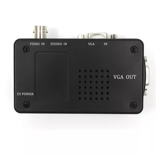 Convertidor De Audio & Video Bnc A Vga Monitor