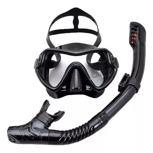 Máscara Profesional De Buceo Con Tubo Gafas De Buceo Gafas - Temu Chile