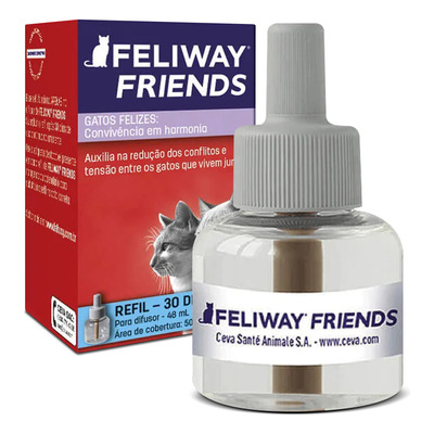 Refil Feliway Friends Para Gatos 48ml - Ceva