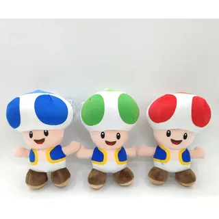  Peluche Toad Peluche Super Mario Bros Luigi 