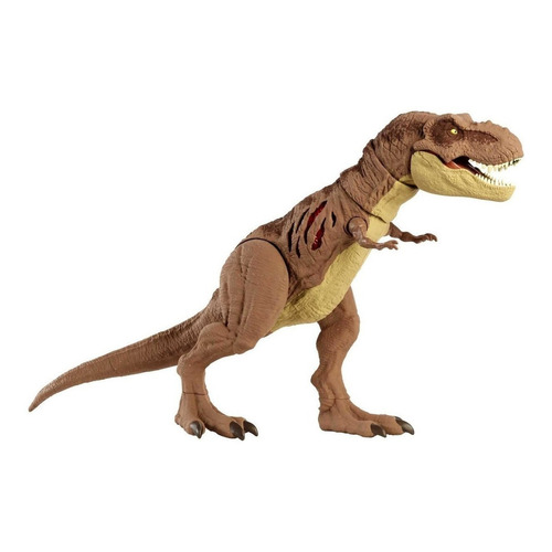 Figura de acción  Tiranosaurio Rex daño extremo Camp Cretaceous GWN26 de Mattel