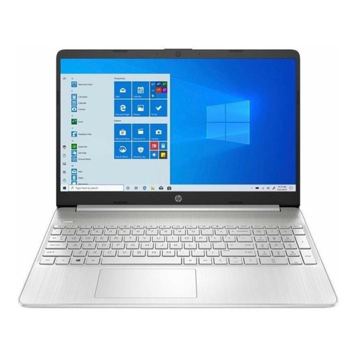 Notebook HP 15-dy2093dx plata 15.6", Intel Core i5 1135G7  8GB de RAM 256GB SSD, Intel Iris Xe Graphics G7 80EUs 1920x1080px Windows 10 Home