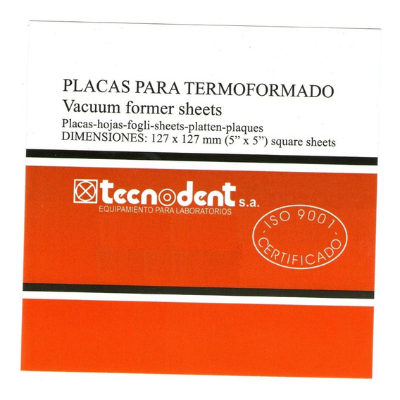 Lc-118 Placa Miorrelajant Res Flexible 0.08 X 10 - Tecnodent