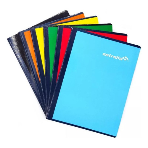 5 Cuaderno Estrella Prof Cosido 100 Hojas Cuadricula 5 Mm