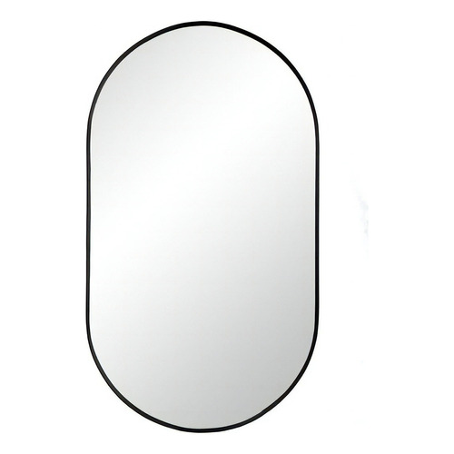Espejo ovalado puntas curvas Reflejar Espejo Tic Tac 60x90 cm Reflejar De Colgar Baño Comedor Placard Moderno Diseño Vidrio Colgante Baño