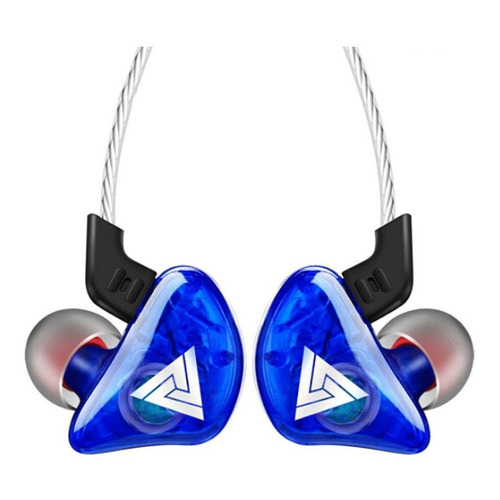 Auriculares in-ear gamer QKZ CK5 azul