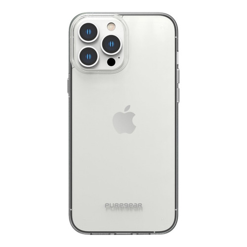 Funda Compatible Con iPhone 13 Pro Pure Gear Transparente Color Blanco