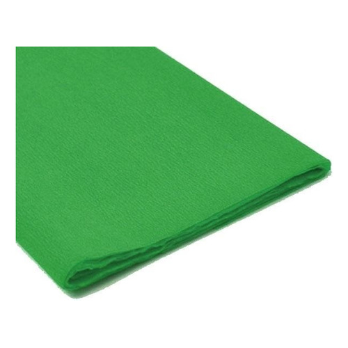 Papel Crepe Luma 50 X 200cm Color X 20 Unidades Color Verde Ingles