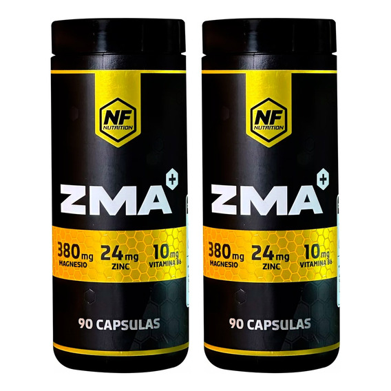 Nf Nutrition X2 Zma Pro Hormonal Suplemento Magnesio Zinc 90