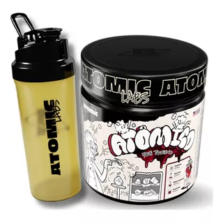 Atomico Pré Treino Atomic Labs 300g Beta Alanina Pre Workout