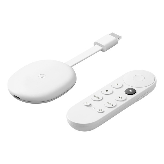 Chromecast Google GA03131 Tv Hd 8gb 2gb RAM 60 Fps Wifi Bluetooth Hdmi 4ta Gen Blanco