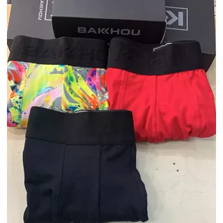 Oferta Promo Pack X 3 Boxer Bakhou Oferta Talle Especial Xxl