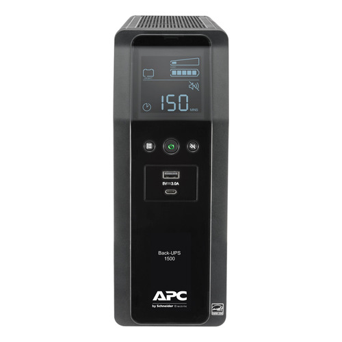  APC Back-UPS Pro BR1500M2-LM 1500VA entrada y salida de 120V negro