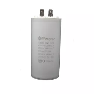 Capacitor De Marcha 60uf Microfaradios 450v 50/60hz Bluestar