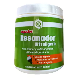 Resanador Para Grietas Y Orificios En Muros / 240 Ml/ Blanco