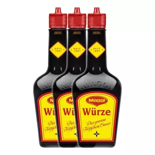 Molho Tradicional Alemão Maggi Wurze 202 Ml ( 3 X 202ml )