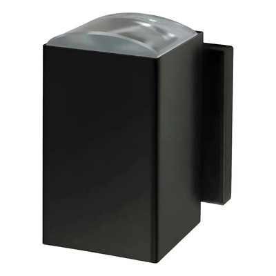 Bidireccional Lente Óptico Vidrio Exterior Apto Led G9 Deco Negro