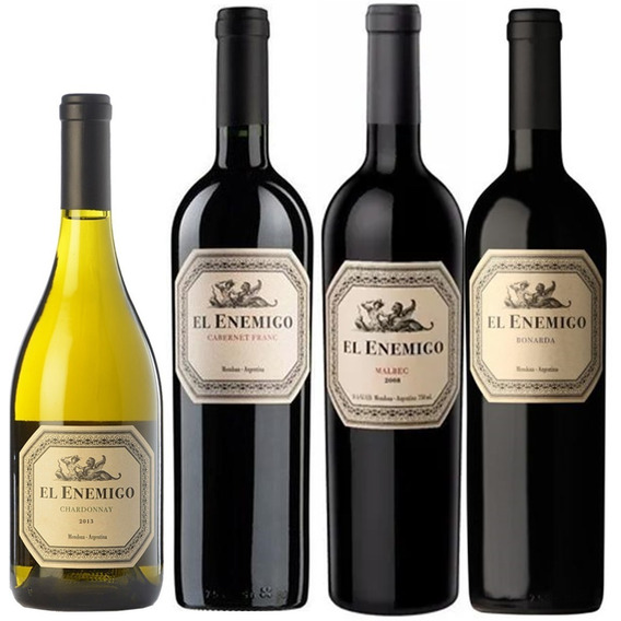 Vino Enemigo Malbec + Chardonnay + Cab, Franc + Bonarda