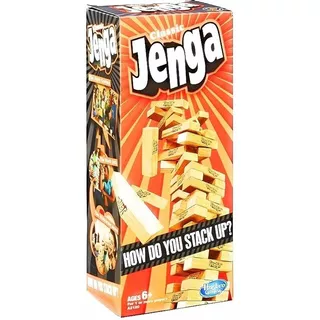 Jenga Juego Clasico Original Hasbro Classic 54 Piezas