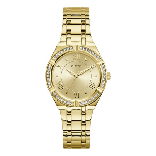 Reloj Guess Mujer Cosmo Dorado Gw0033l2