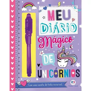 Meu Diário Mágico De Unicórnios, De Cultural, Ciranda. Ciranda Cultural Editora E Distribuidora Ltda., Capa Mole Em Português, 2019