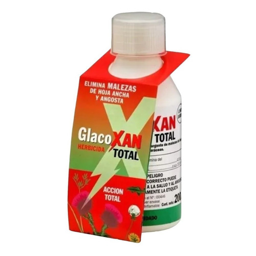  Hérbicida Total Glacoxan 100 Cc Glisofato43.8% Mata Yuyos 